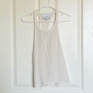 Express Edition : Ivory Sleeveless Top - Size XS
